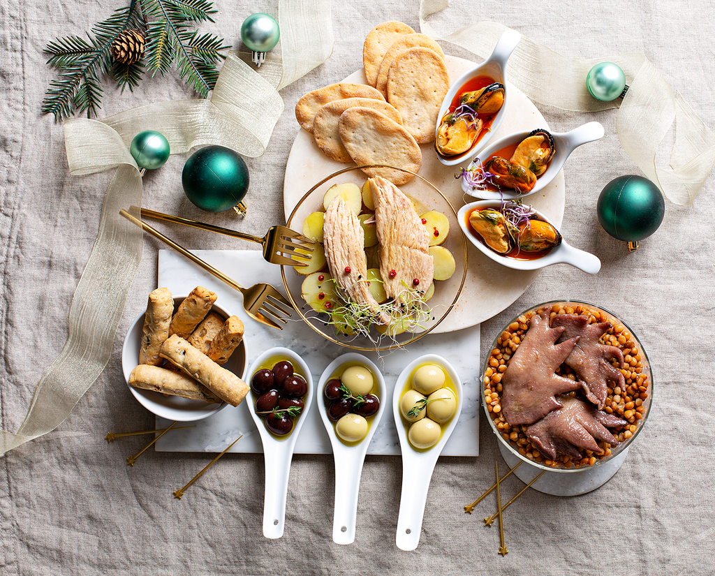 aperitivos gourmet para Navidad