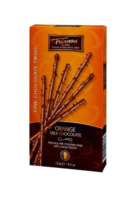 Chocolate belga Twigs Orange Trianon