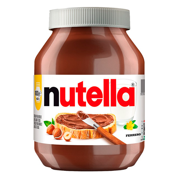 Crema de cacao con avellanas Nutella 1kg