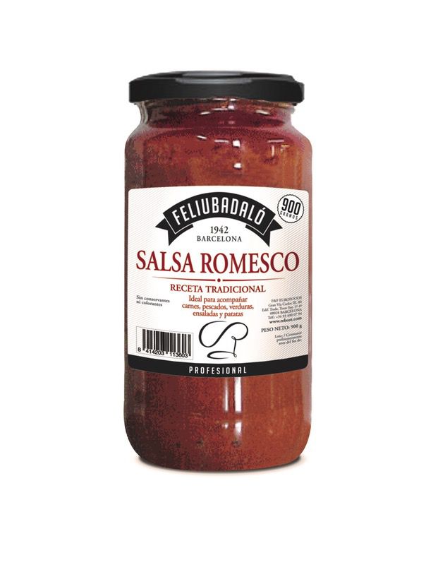 salsa romesco feliubadalo 900 grs